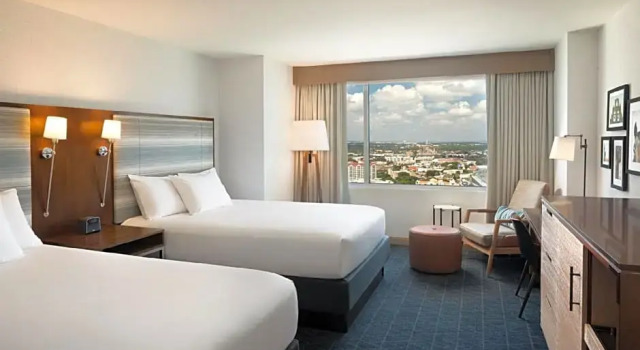 Двухместный клубный номер Grand Hyatt San Antonio River Walk