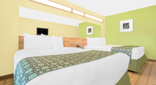 Четырёхместный номер Standard Microtel Inn & Suites by Wyndham Tuscumbia/Muscle Shoals
