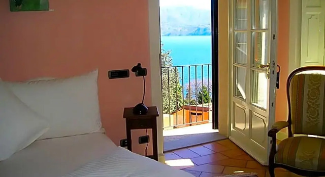 Двухместный номер Superior с балконом и с видом на озеро Relais Villa Margherita
