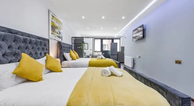 Luxury Studio Suite Near Euston Central London, Varaa Huoneisto Asunnot kohteessa Merseyside, Huoneisto