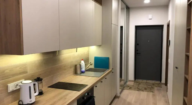 Студия Oršos Spacious Apartment in Vilnius City Center, with Balcony