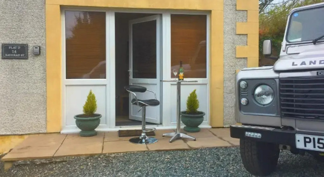 Flat 14d Bayhead, Varaa Hotelli Steòrnabhagh Isle of Lewis