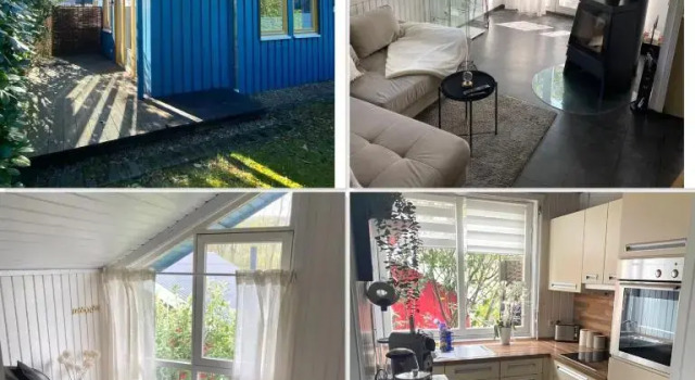 Ferienhaus "Auszeit mit Herz" im Ferienpark Extertal - Kamin, Fass-Sauna, Massagesessel, Забронировать Отель Отели Экстерталь с парковкой, Парковка