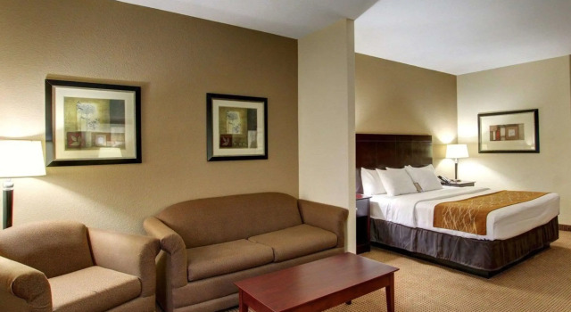 Четырёхместный номер Standard Comfort Inn & Suites Alvarado