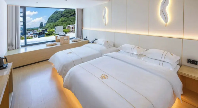 Standardowy dwuosobowy rodzinny pokój z widokiem na góry Mountain Search Snow View Hotel