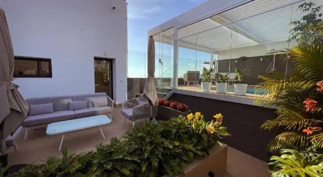 Апартаменты LUX private villa with heated pool and amazing ocean view THE VIEW TENERIFE