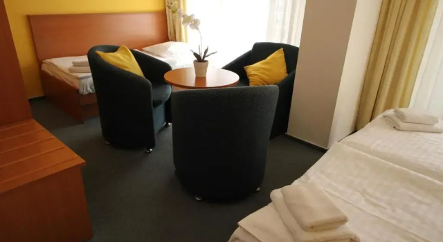 Standard Dreier Zimmer Hotel Meritum