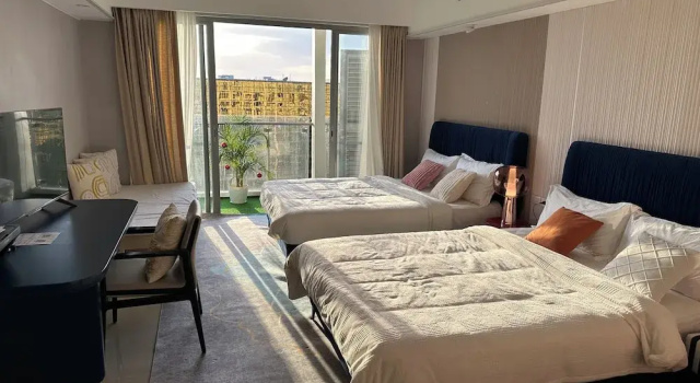 Номер Deluxe Luxury Penthouse & High-Floor Hotel near City of Dreams, Airport, Okada, and Solaire Casino