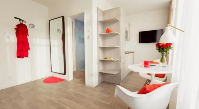 Lily Apartment15 With Kitchen in Frankfurt am Main, Забронировать Апартаменты/квартира Апартаменты Франкфурт-на-Майне, рядом с Euro Symbol, Апартаменты/квартира
