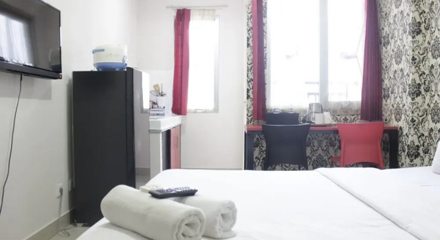 Strategic & Comfy Studio Sudirman Suites Bandung near Grand Ballroom Sudirman, Rezervasyon Otel Bandung Kidul Bandung