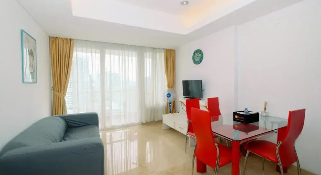 1Br Apartment With Golf View @ The Royale Springhill, Book Apartment Kemayoran Jakarta