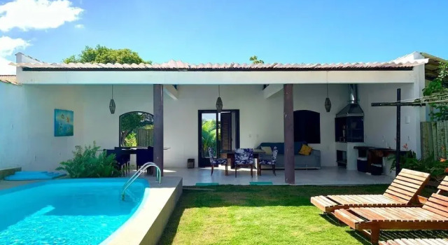 Коттедж Casa c Piscina em Condom nio na Praia do Espelho