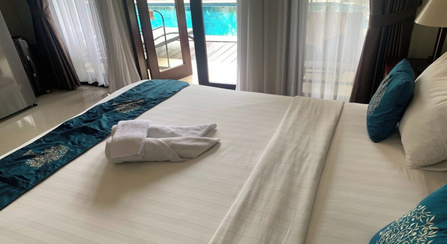 Номер Deluxe с видом на бассейн Linda Villa Sanur by Linda
