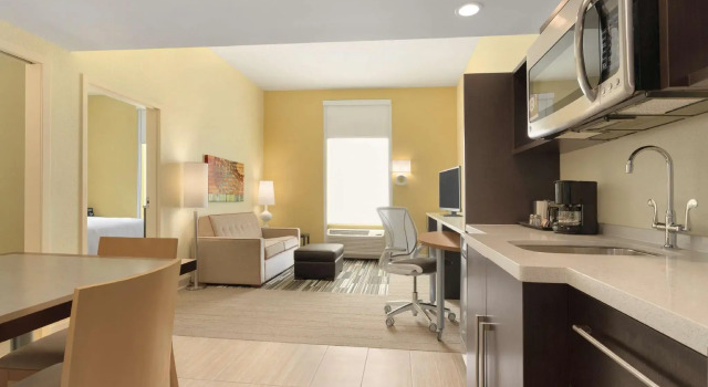Двухместный люкс c 1 комнатой Home2 Suites by Hilton Pittsburgh - McCandless, PA