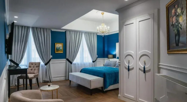 Двухместный номер Deluxe с балконом Evripidou Suites