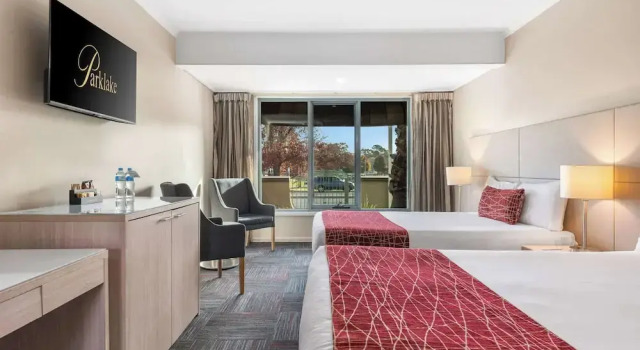 Deluxe quadruple famille chambre Quality Hotel Parklake Shepparton