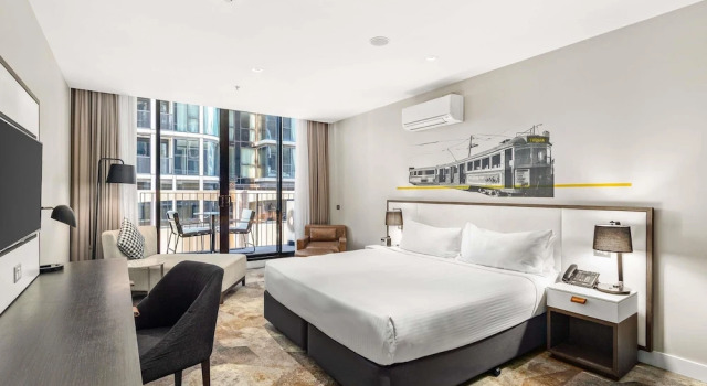 Двухместный номер Peppers с балконом Peppers Southern Cross Melbourne
