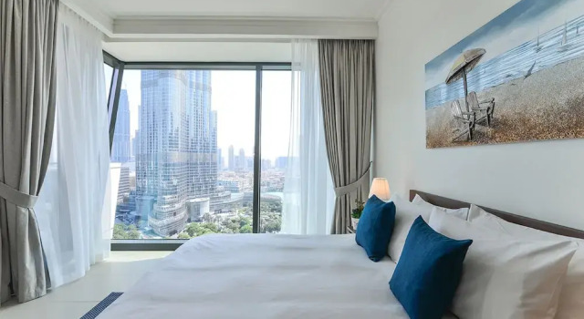 Burj Vista Tower Ease by Emaar, Забронировать Отель Даунтаун Дубай , рядом с Дубайский аквариум