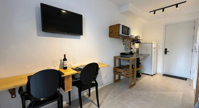 Moderno Studio Pinheiros Delfhy, Забронировать Апартаменты/квартира Апартаменты Сан-Пауло, рядом с Торговый центр Iguatemi, Апартаменты/квартира