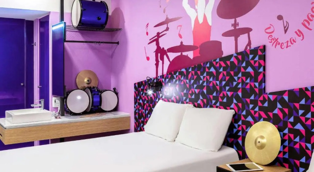 Четырёхместный номер Standard Ibis Styles Merida Galerias