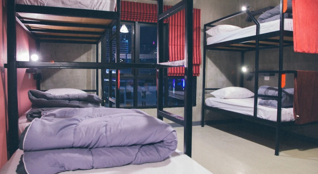 Кровать в общем номере A7 Hidden Hostel
