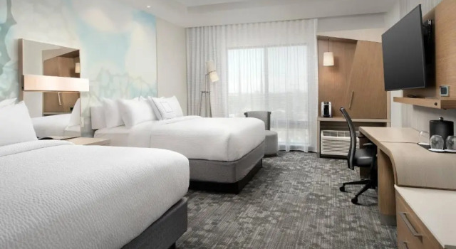 Четырёхместный номер Standard с видом на город Courtyard by Marriott Las Cruces at NMSU