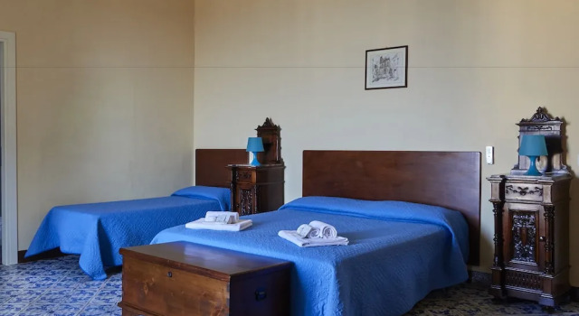 Grand Dreier Zimmer mit Balkon und mit Meerblick Alloggio della Posta Vecchia