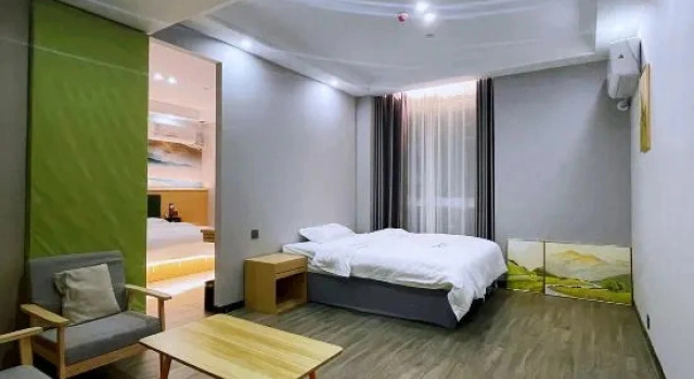 Двухместный люкс Yujian Shiguang Hotel