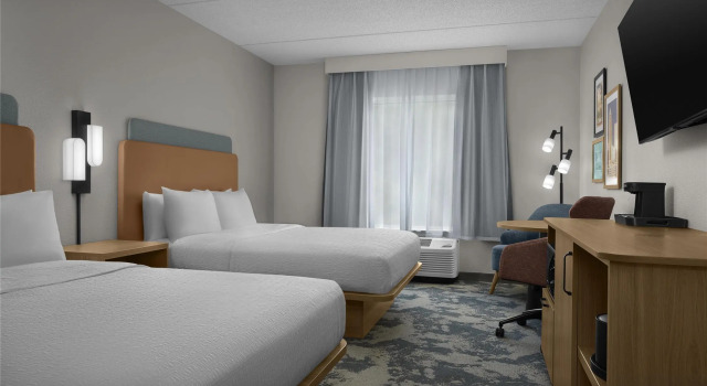 Четырёхместный номер Standard Hampton Inn & Suites Huntersville