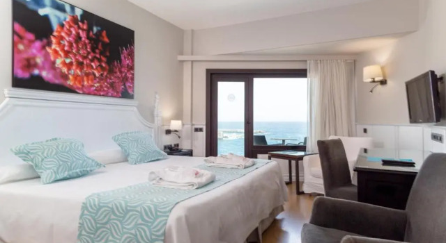 Двухместный номер Deluxe с видом на море Hotel Vallemar