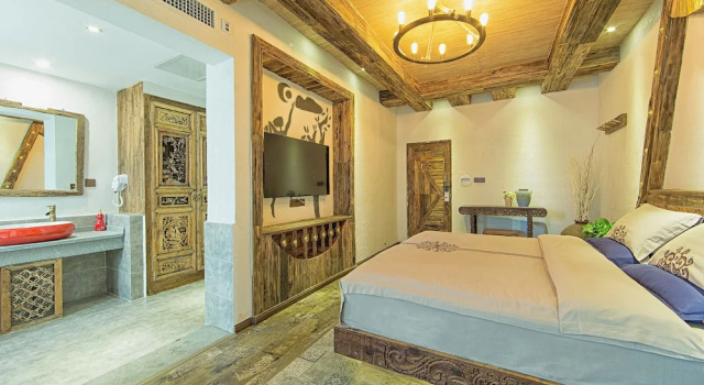 Двухместный номер Standard с видом на сад China Old Story Inn Lijiang Elite Garden