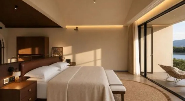 Люкс с видом на озеро QingXiYingYu.Snow Mountain.Lake View.Garden.Scenic Retreat.Designer Villa