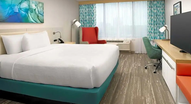 Двухместный номер Mobility Accessible with Bathub Hilton Garden Inn Orlando Downtown