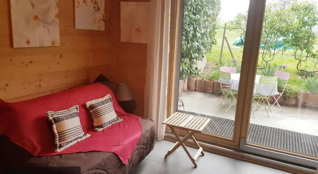 Chaleureux 2 pièces avec terrasse à Seez