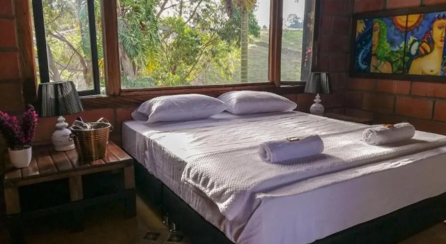 Aqua Ecolodge Harmony and Nature, Boek Vakantiehuis Vakantiehuizen in Antioquia, Cottage