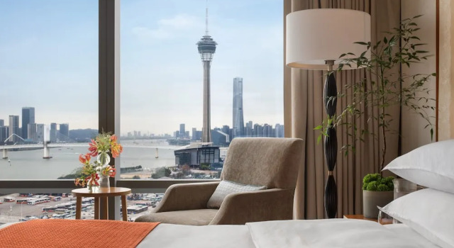 Deluxe Doppel Zimmer mit Seeblick Mandarin Oriental, Macau