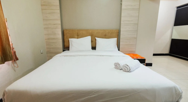 Cozy And Elegant 1br Apartment at Mediterania Boulevard, Book Apartment Kemayoran Jakarta
