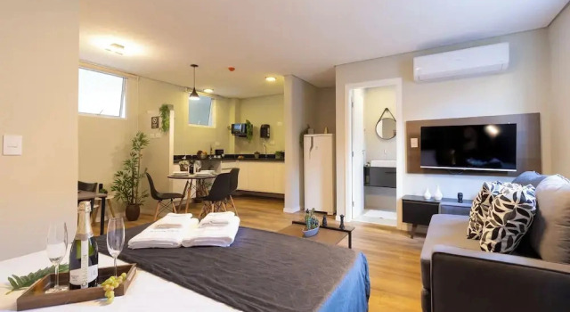 Апартаменты Classic Moderno no Gonzaga - Vila Belmiro