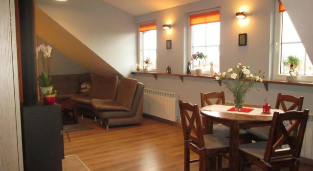 Студия с красивым видом из окна Apartamenty Przy Farze