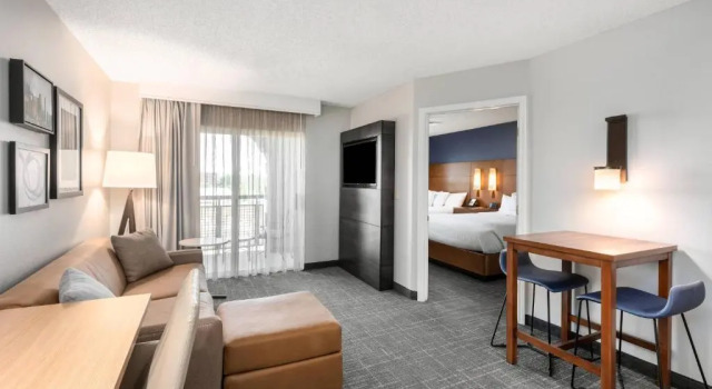 Vierer Suite 1 Schlafzimmer Residence Inn Springfield