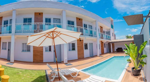 Апартаменты Aptos com Piscina e AC Brazilian Corner