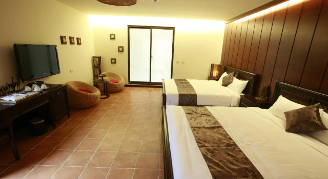 Семейный номер Deluxe Green Life Spa Hot Spring Hotel
