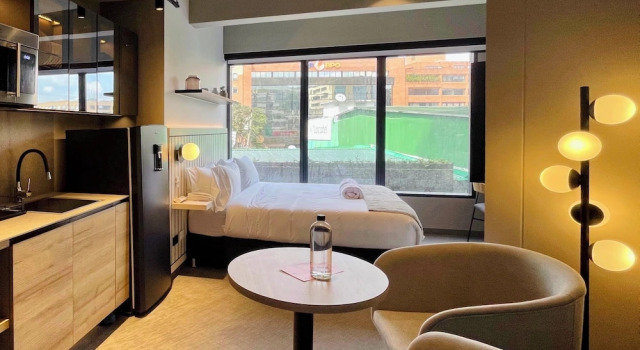 Wynwood House 100, Boek Appartement Hotels in Bogota met zwembad, in de buurt van Parque de la 93, Zwembad