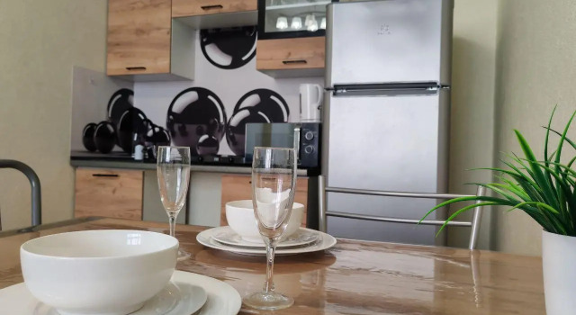 Апартаменты с 2 комнатами Romlex Apartments (Ромлекс) на улице Алматинская
