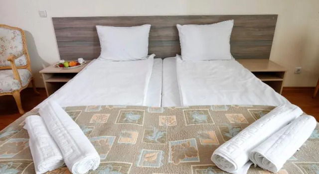 Двухместный номер Standard с балконом и с видом на море Grand Hotel Nirvana