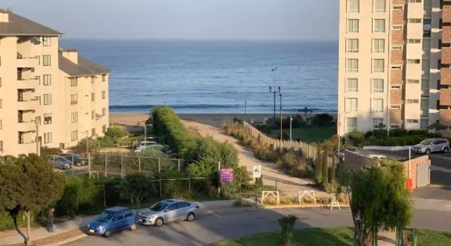 Departamento con terraza propia incluida en azotea en Punta Puyai, Foglalás Szálloda Szállodák Papudo parkolóval, Parkolás