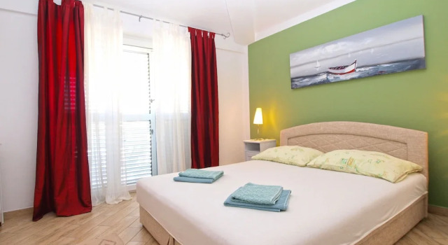 Апартаменты c 1 комнатой с балконом Apartments Nadia 1493
