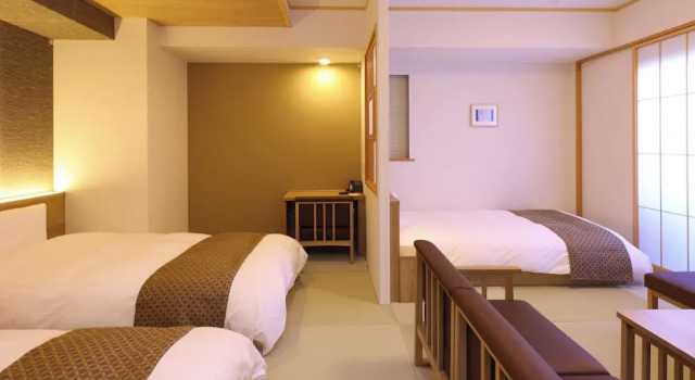 Номер Japanese-Style Superior Dormy Inn Premium Ginza - Natural Hot Spring