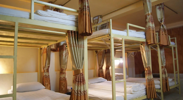 Кровать в общем номере Venus Sapa Hostel