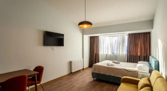 Charming Studio Apartment for 4 In New Gudauri, Rezervovat Apartmán Gudauri 